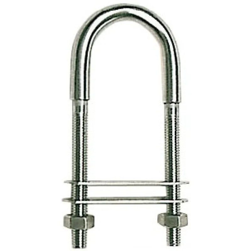 U mapa, paslanmaz çelik.