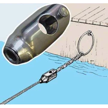 Zincir ve halatı birleştirme konnektörü. AISI 316 paslanmaz çelik. - 1