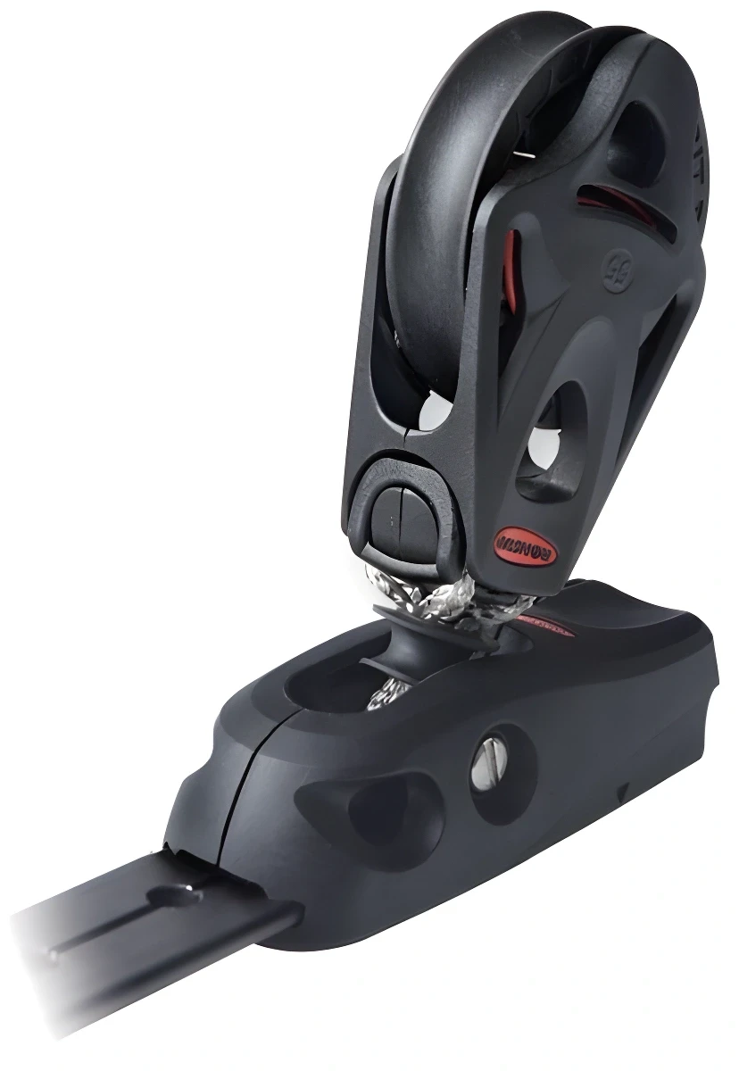 25 mm alüminyum ray ve kompozit araba.