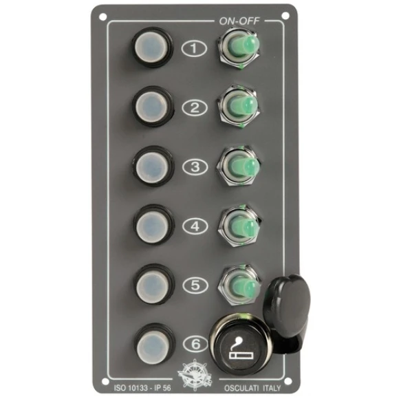 5´li çakmaklı sigorta paneli.