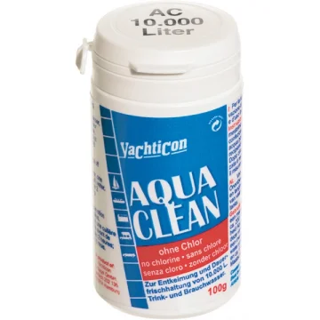 Aqua Clean. Klor içermez. İçme ve depolama suyunun tazeliğini uzun müddet muhafaza eder. - 1