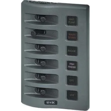 Blue Sea System WeatherDeck su geçirmez sigorta paneli. - 1