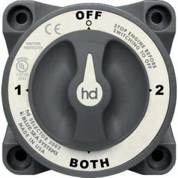 Blue Sea Systems Akü şalteri. Sürekli 500 A. - 1