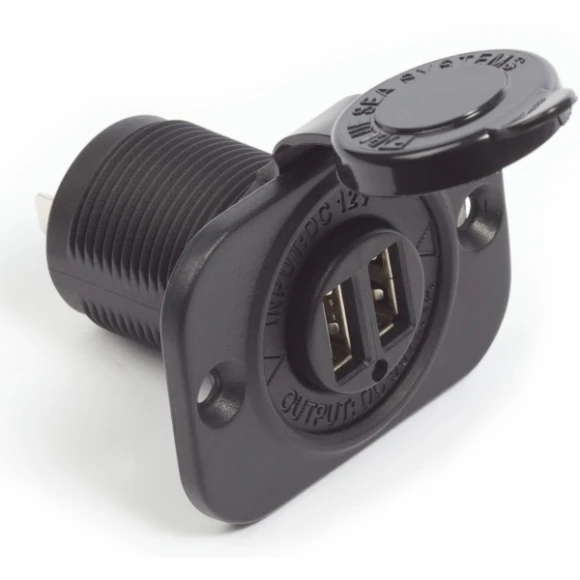 Blue Sea Systems çiftli USB şarj soketi.