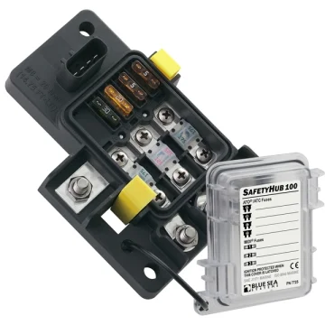 Blue Sea Systems SafetyHub100 sigorta bloğu. - 1