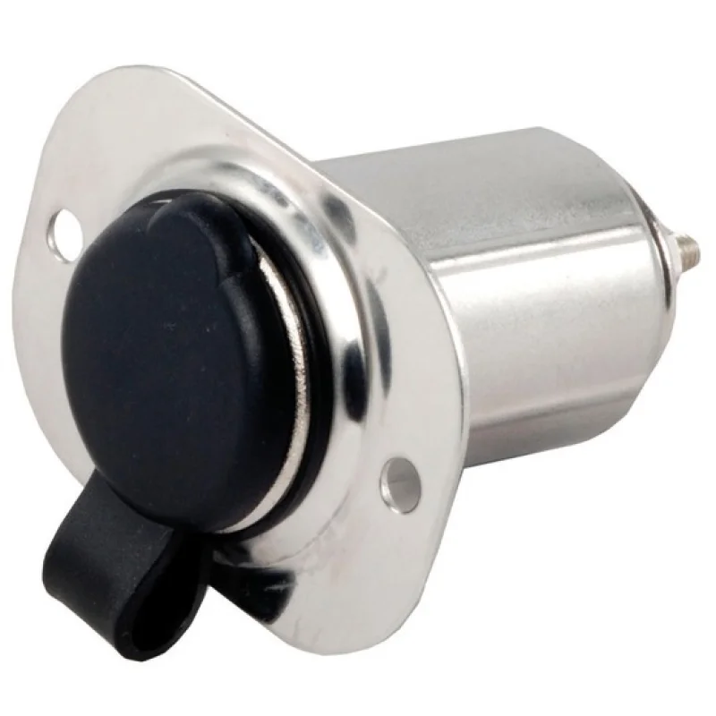 Çakmak soketi. Paslanmaz çelik.