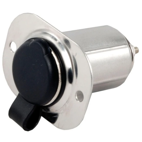 Çakmak soketi. Paslanmaz çelik.