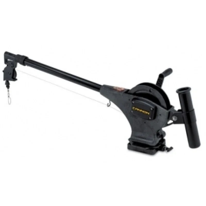 Cannon UNI-TROLL™ 10

	Monofilamanın kullanılmasına izin veren, 45 kg ağırlıkta test edilmiş paslanmaz çelik telli, paslanmaz çelik makaraya sahipti