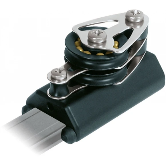 Çift makaralı, kuyruklu stoper