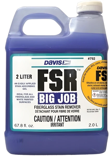 Davis FSR (Fiberglass Stain Remover). 2 Litre. - 1