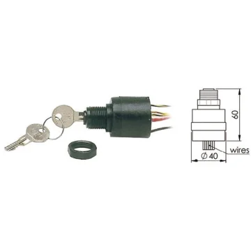 Dıştan Takma Motorlar için Kontak Anahtarı - 1