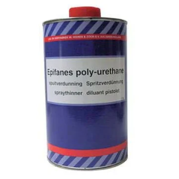Epifanes tiner, 1 litre. Poliüretan verniğin sprey uygulamasında kullanılır. - 1