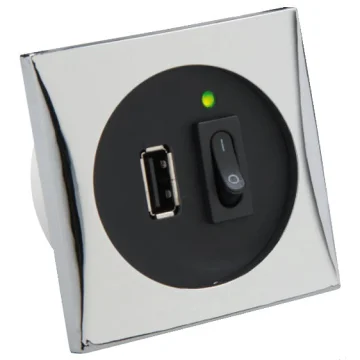 Frilight USB port. Giriş 12-24V, Çıkış 5V/1A. - 1