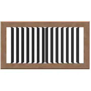 Hava çıkış ızgarası. Sağa-sola yönlendirilebilir. Tik. - 1