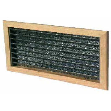 Hava emiş ızgarası. Filtreli. Tik. - 1