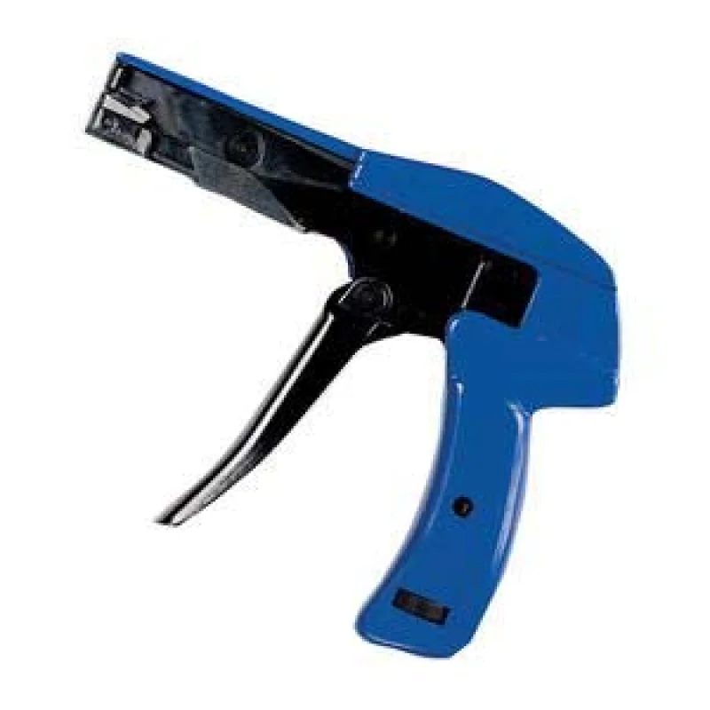 Kablo kelepçesi germe tabancası. Gerilim gücü ayarlanabilir. Kelepçenin fazlalığını otomatik keser.