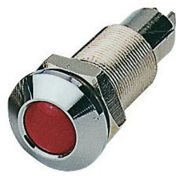 Ledli ikaz lambası. Montaj Ø 18mm. 12V. - 1