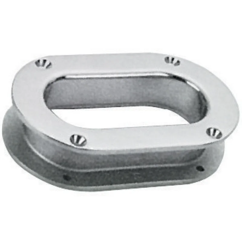 Loça, paslanmaz çelik, flanşlı. İç ebat 171x76, dış ebat 241x146 mm.