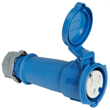 Marina elektrik fişi. Termoplastik gövde. IP44 - 1