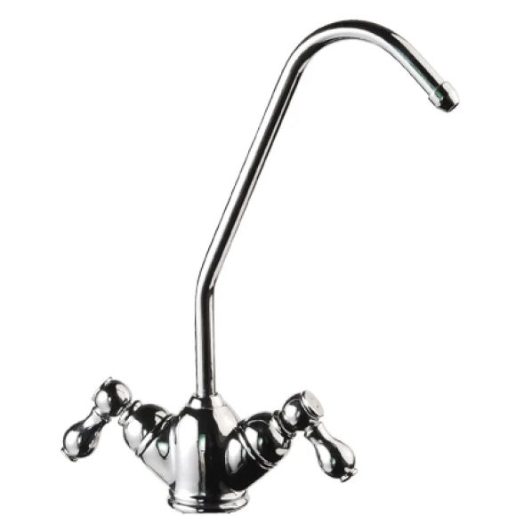 Musluk, kromaj. Sıcak/soğuk.