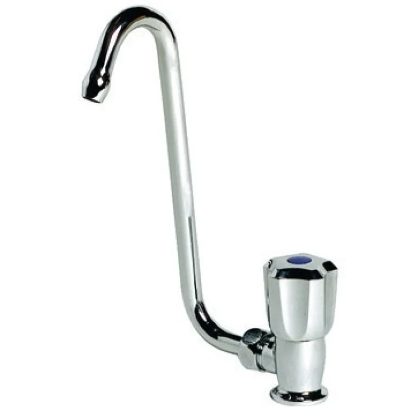 Musluk, tekli, kromaj.