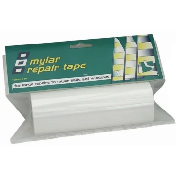 Mylar yelken tamir bandı. Şeffaf, 15 cm×3 mt - 1