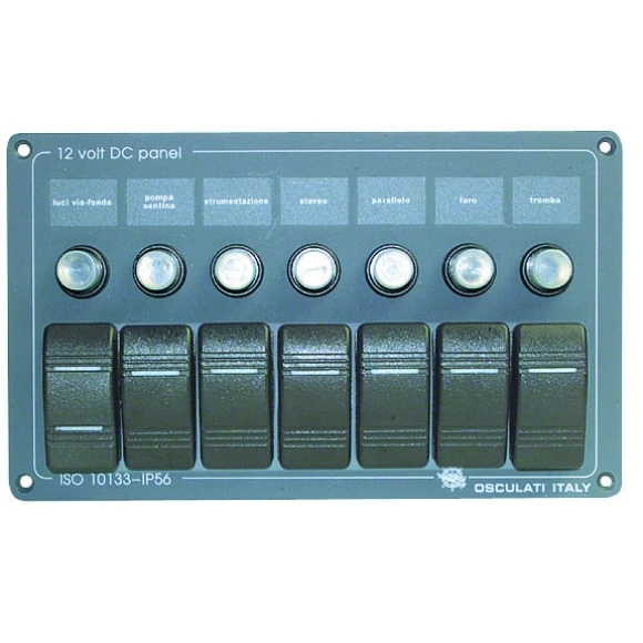 Osculatı sigorta paneli.