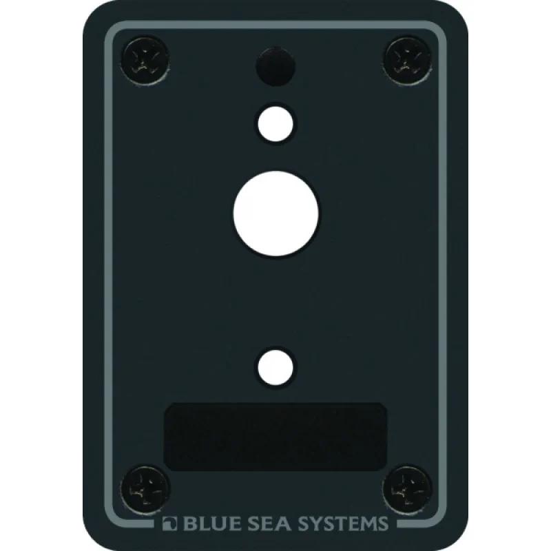 Otomatik sigortalar için (0-50A) tekli montaj paneli. 67x95mm.