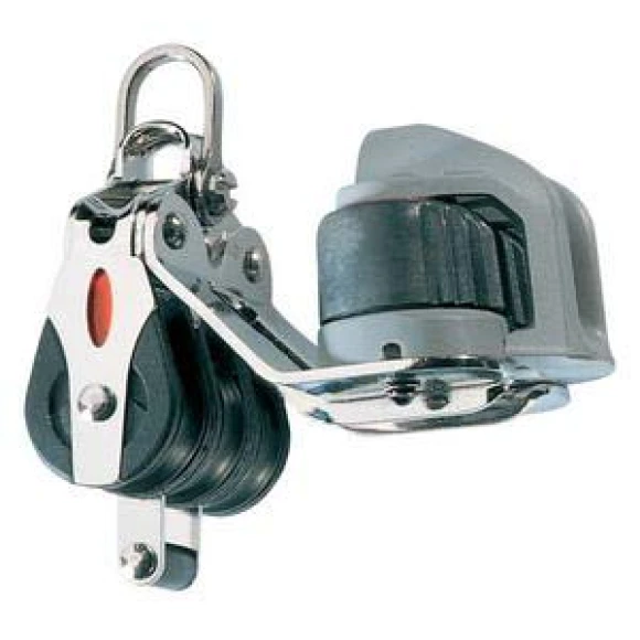 Ronstan 20 serisi makara. Üçlü, kuyruklu, cemkilitli.