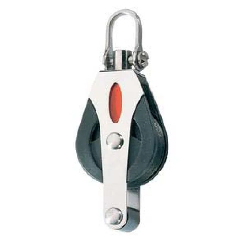 Ronstan 30 serisi makara. Tekli, mafsallı, kuyruklu.