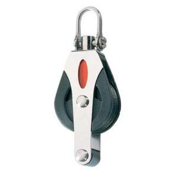 Ronstan 30 serisi makara. Tekli, mafsallı, kuyruklu.