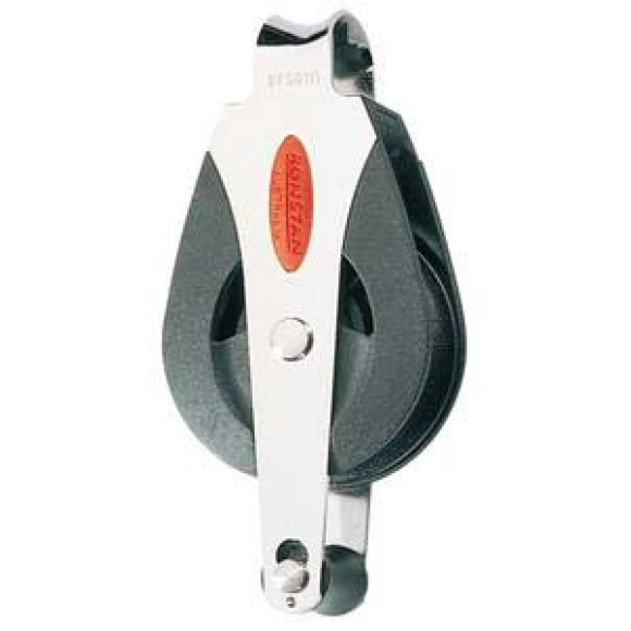 Ronstan 50 serisi bilyalı makara. Tekli, kuyruklu.