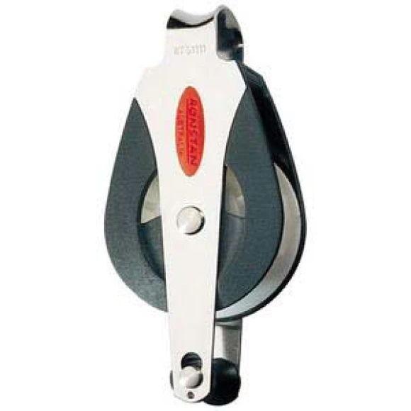 Ronstan 50 serisi bilyasız makara. Tekli, kuyruklu. 