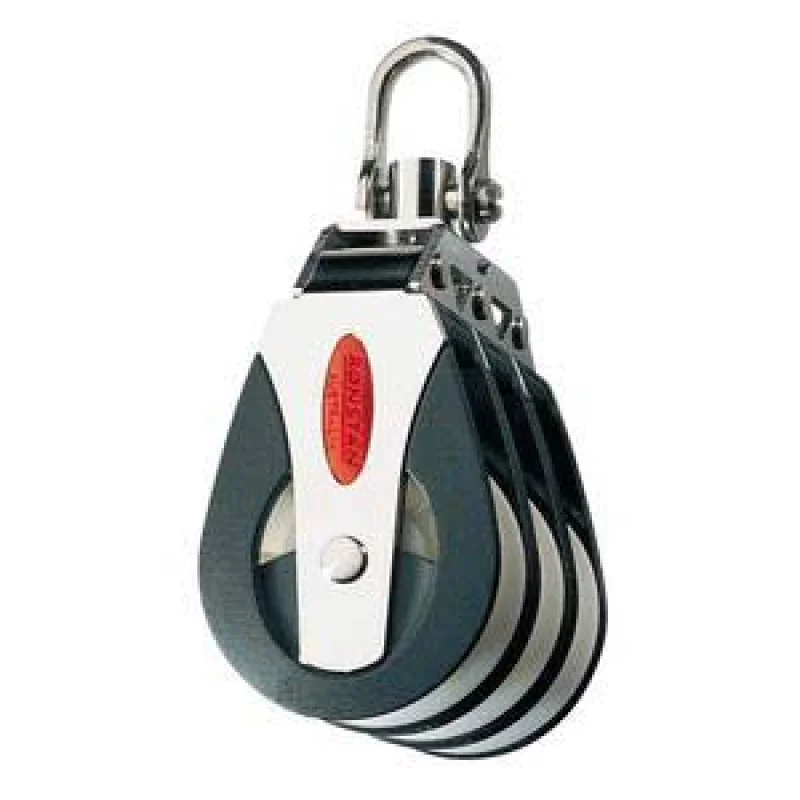 Ronstan 50 serisi bilyasız makara. Üçlü, kilitli. 