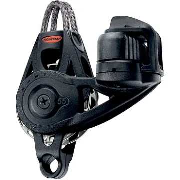 Ronstan 55 serisi Orbit vitesli makara. Tekli, ayarlanabilir cemkilitli, kuyruklu, otomatik. - 1