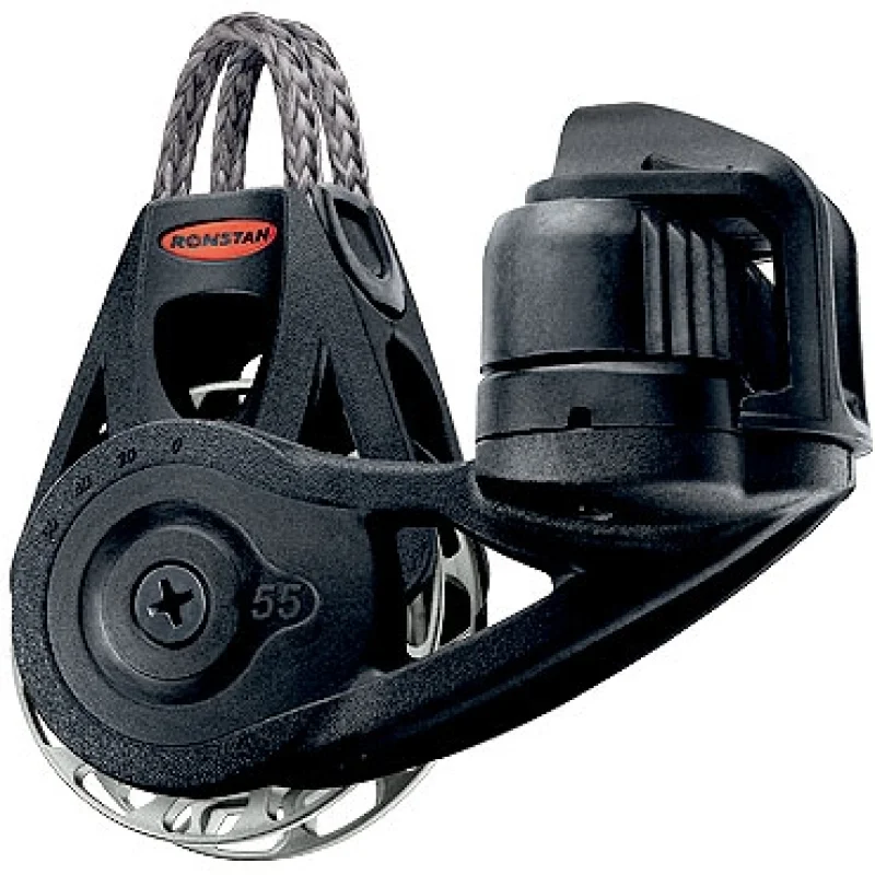 Ronstan 55 serisi Orbit vitesli makara. Tekli, ayarlanabilir cemkilitli, otomatik.