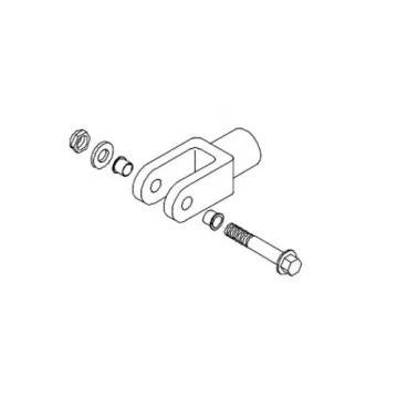 Seastar SA27590P Jet Boat OMC uç bağlantı kiti - 1