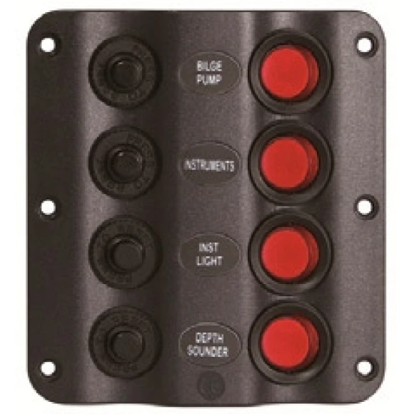 Sigorta paneli. 12V DC