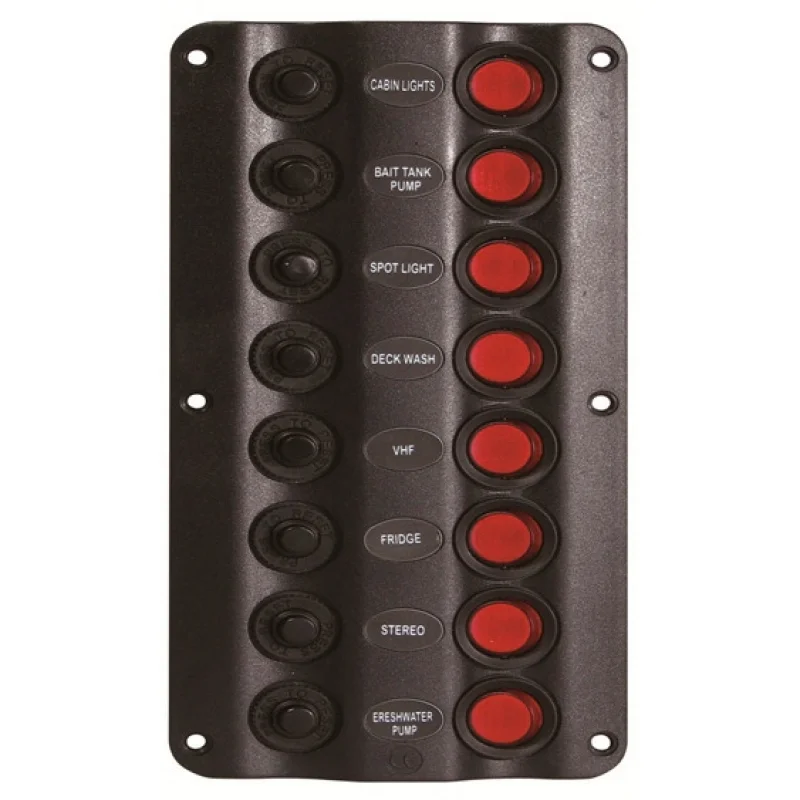 Sigorta paneli. 12V DC