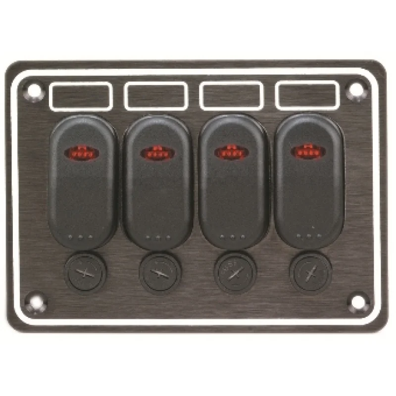 Sigorta paneli, dörtlü, su geçirmez.