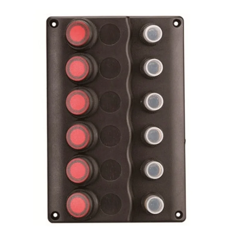 Su geçirmez sigorta paneli. 12V DC