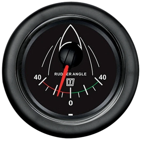 Vetus dümen açı göstergesi, 12/24V.