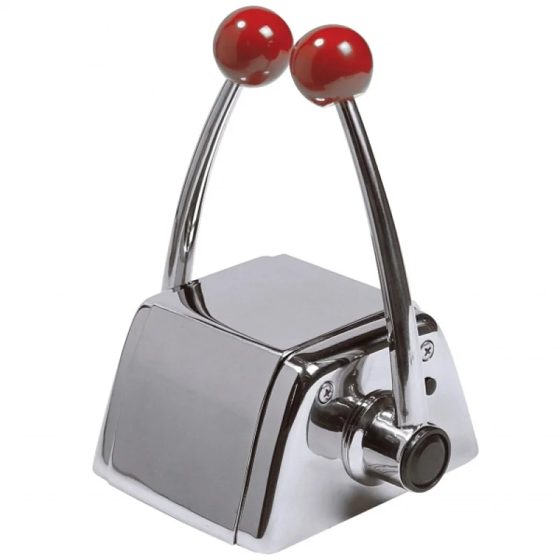 Vetus kumanda kolu. Çiftli. AISI 316 paslanmaz çelik.