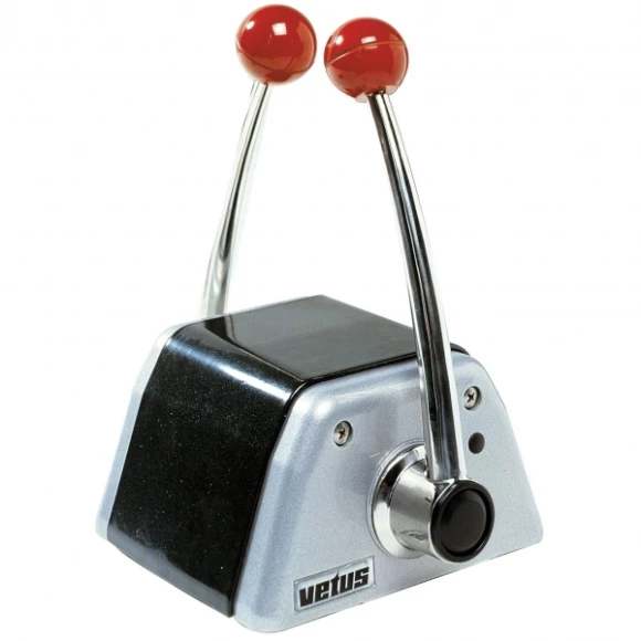 Vetus kumanda kolu. Çiftli. Üstten montaj.