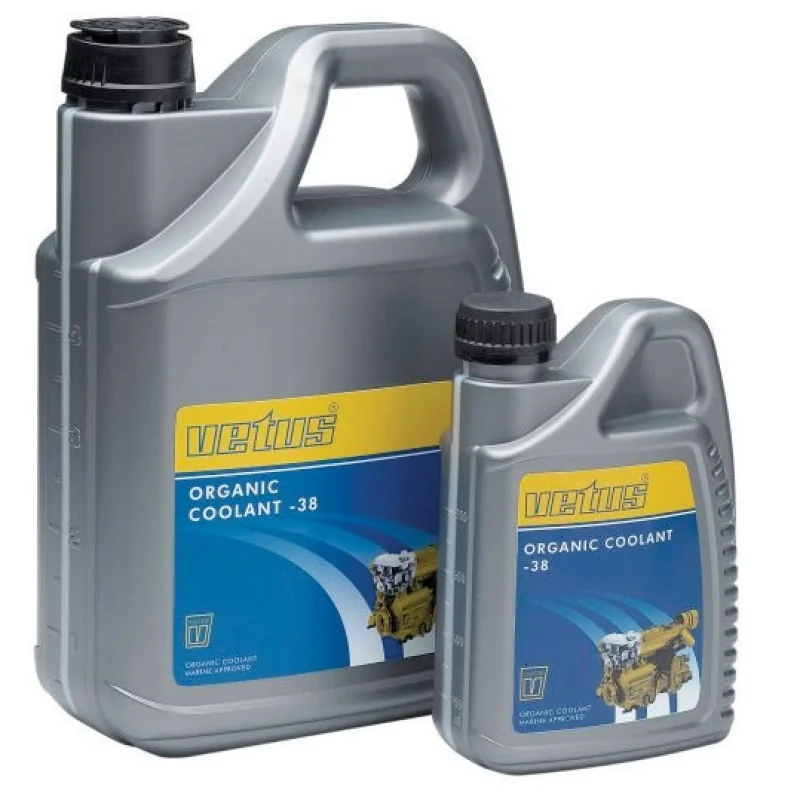 Vetus Organik Antifiriz. -38. Her Çeşit Bloklu, Tüm Motorlar İçin Uygundur.