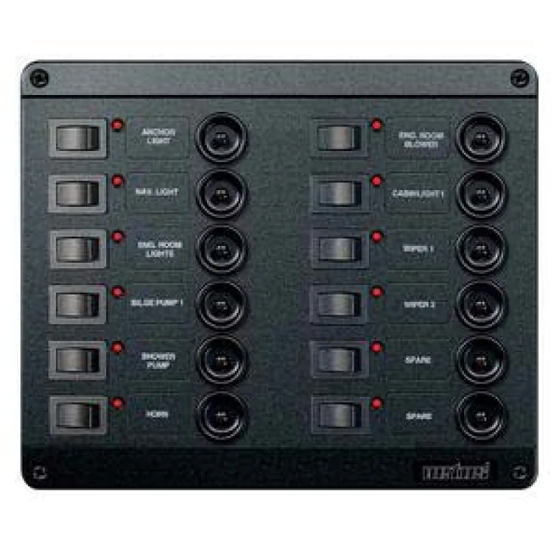 Vetus sigorta paneli. Tip P12.