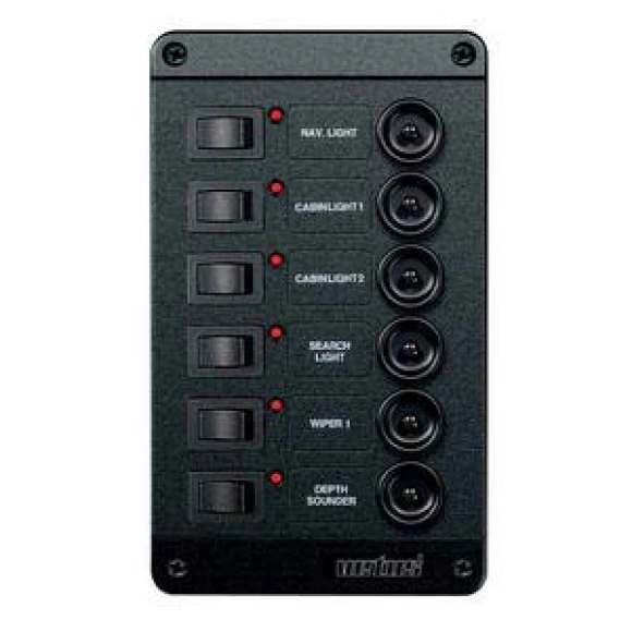 Vetus sigorta paneli. Tip P6.