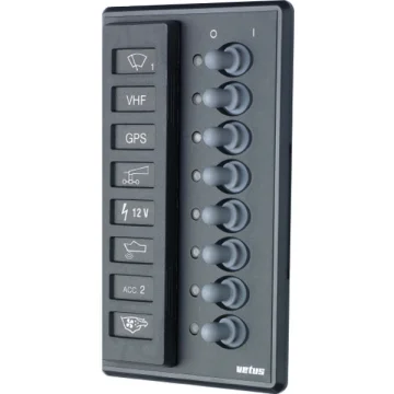 Vetus sigorta paneli. Tip P8F. Ledlidir ve ATO tipi sigortalara sahiptir. - 1