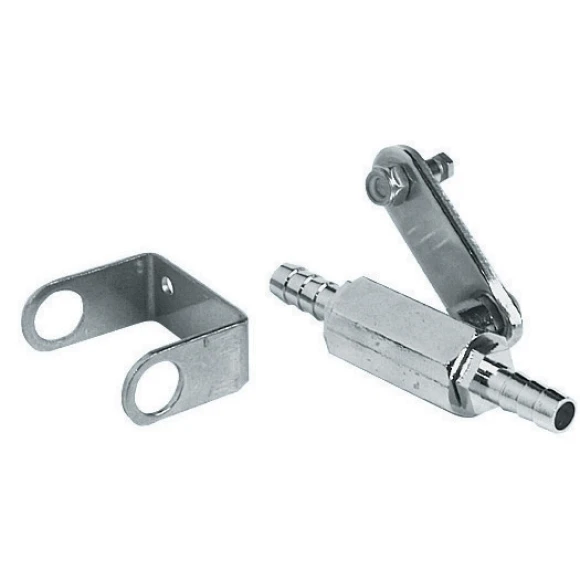 Yakıt vanası, sarı üzeri kromaj