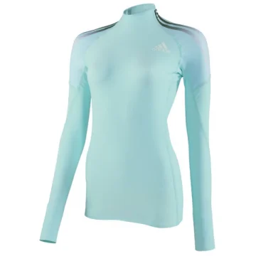 Adidas ASA CL uzun kollu yüksek yaka tişört, bayan - 1